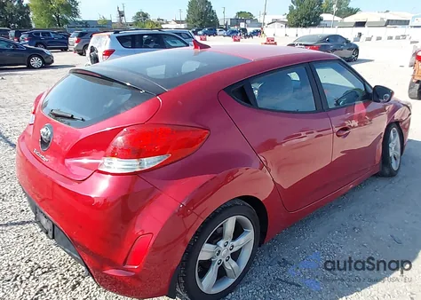 2013 Hyundai Veloster Base W/Gray из США, поврежденный, VIN KMHTC6AD7DU157057